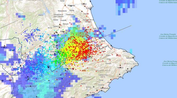 Reporte Meteorológico: Episodio de Tormentas Severas y Reventones Cálidos en el sur de Valencia y Norte de Alicante 1 Reporte Meteorológico: Episodio de Tormentas Severas y Reventones Cálidos