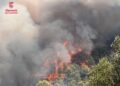 El incendio se complica en la Vall d'Uixó: activada la Situación 2 y movilizada la UME