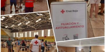Cruz Roja despliega un operativo de emergencia en Nules, Onda y Moncofa para dar cobijo a 506 personas desalojadas de sus viviendas de manera preventiva