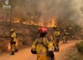 El incendio de La Vall d’Uixó supera las 6.500 hectáreas y se adentra en la Sierra de Espadán