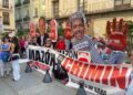 Un velatorio simbólico ante el Palau de la Generalitat exige la dimisión de Mazón 21 meses después de la DANA