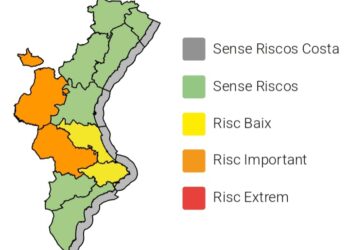 La Generalitat activa la alerta naranja en el interior de Valencia por máximas que superarán los 40 °C 18 La Generalitat activa la alerta naranja en el interior de Valencia por máximas que superarán los 40 °C