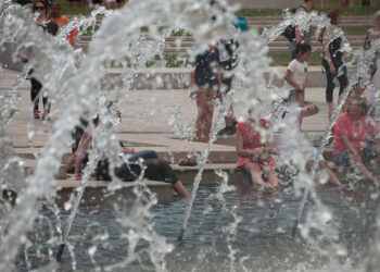 Hoy ha llegado a Espana la primera ola de calor del verano con maximas por encima de los 40 grados