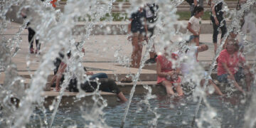 Hoy ha llegado a Espana la primera ola de calor del verano con maximas por encima de los 40 grados