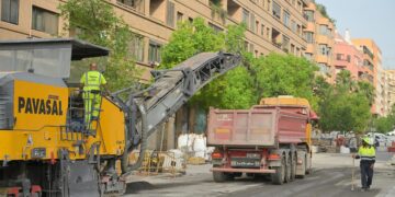 Las obras de Perez Galdos abriran al trafico en septiembre y concluiran definitivamente en diciembre 1 scaled 1