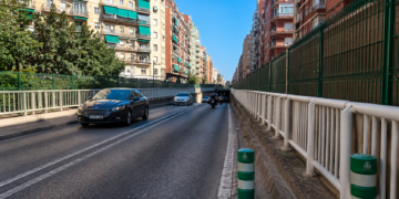Reabierto al trafico el tunel de Perez Galdos en Valencia
