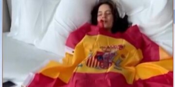 Rosalia pide perdon tras la polemica en Argentina por compartir un video celebrando la victoria de Espana 1