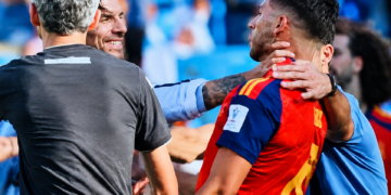 Tension tras la final del Mundial varios jugadores de Argentina protagonizan incidentes al terminar el partido 1