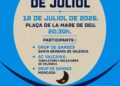 La Federació de Folklore lleva la música tradicional a la Plaza de la Virgen en la Nit de Juliol