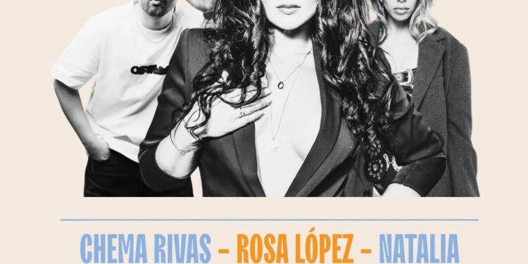 Rosa López, Natalia y Chema Rivas protagonizan el gran concierto gratuito de las Fiestas Patronales de Torrent 1 Rosa López, Natalia y Chema Rivas protagonizan el gran concierto gratuito de las Fiestas Patronales de Torrent
