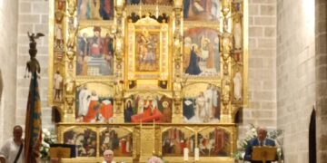Te Deum en el Monasteri de Santa María del Puig per commemorar el 750 aniversari de la mort de Jaume I