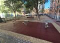 Valencia culmina la remodelación del jardín de la plaza Portadors de la Mare de Déu de Pinedo con una nueva zona infantil