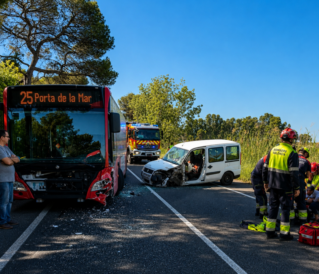 Dos accidentes complican el tráfico en la CV-500 y provocan importantes retenciones hacia El Perelló 2 c252657a 2266 410b b864 0e2e6d7912f8