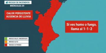Llega la cuarta ola de calor a España: Valencia superará los 40 grados este fin de semana