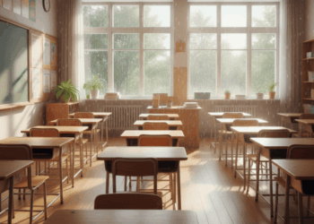 clases colegio lluvia 1