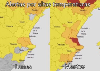 Emergencias activa el Aviso Especial ante una ola de calor con máximas de hasta 44ºC