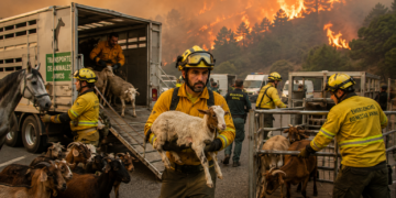 PACMA exige una coordinación centralizada para atender y evacuar animales en las zonas afectadas por los incendios