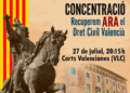 Juristes Valencians homenajea a Jaume I y da de plazo hasta el 31 de julio a Juanfran Pérez Llorca para salvar el Derecho Civil Valenciano