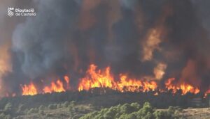 Última hora incendios España: Más de 16.000 evacuados en Castellón 3 incendio castellon julio 2026