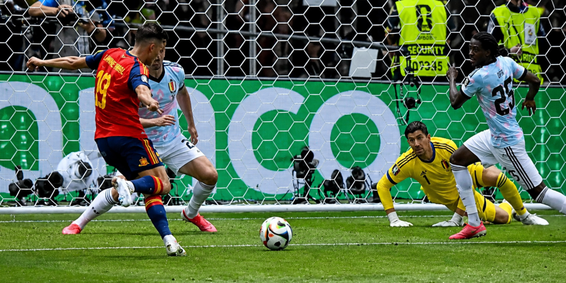 España derriba a Bélgica con otro gol milagroso de Merino y ya está en semifinales del Mundial 1 España derriba a Bélgica con otro gol milagroso de Merino y ya está en semifinales del Mundial