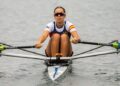 Rocío Fraguela se cuelga la medalla de plata en el Mundial Sub-23 de Remo Paralímpico