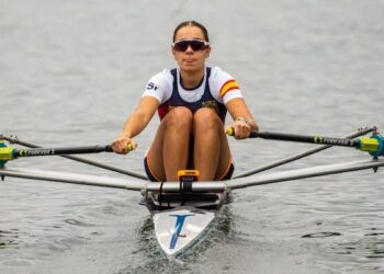 Rocío Fraguela se cuelga la medalla de plata en el Mundial Sub-23 de Remo Paralímpico