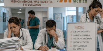 El sindicato Médico denuncia el impago de nóminas a médicos residentes y el «caos» organizativo en las sustituciones de verano