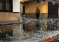 tormenta granizo tiempo