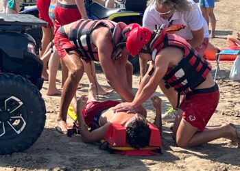 0730 Simulacro salvamento Cabanyal