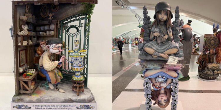 El Museo Fallero incorpora los ninots indultats de las Fallas 2026 a su colección 1 1408 Ninots indultats web