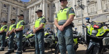 La Guardia Civil despliega a 132 agentes para garantizar la seguridad de la 81ª edición de La Vuelta Ciclista a España 2026