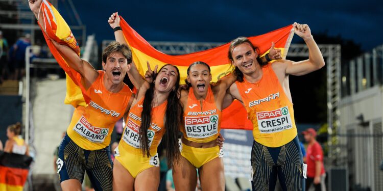 #EspañaAtletismo concluye el Europeo de Birmingham con 8 medallas, 29 finalistas y una histórica cosecha de récords 1 #EspañaAtletismo concluye el Europeo de Birmingham con 8 medallas, 29 finalistas y una histórica cosecha de récords