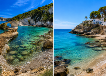 Dos calas separadas por solo 150 metros que enamoran a quienes visitan Jávea este verano