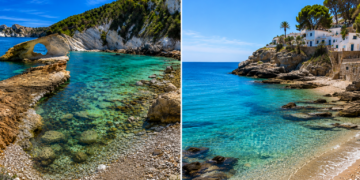 Dos calas separadas por solo 150 metros que enamoran a quienes visitan Jávea este verano