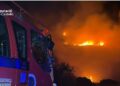 Múltiples rayos provocan tres incendios forestales simultáneos en la provincia de Castellón