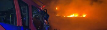 Múltiples rayos provocan tres incendios forestales simultáneos en la provincia de Castellón