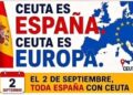 Convocan casi una treintena de concentraciones en toda España en apoyo a la población y a las fuerzas de seguridad de Ceuta