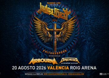 Judas Priest actuará en el Roig Arena de Valencia el 20 de agosto de 2026 16 Cartel Concierto Judas Priest en Roig Arena