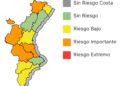 Emergencias activa la alerta naranja en la Comunitat Valenciana por fuertes tormentas, granizo y calor extremo
