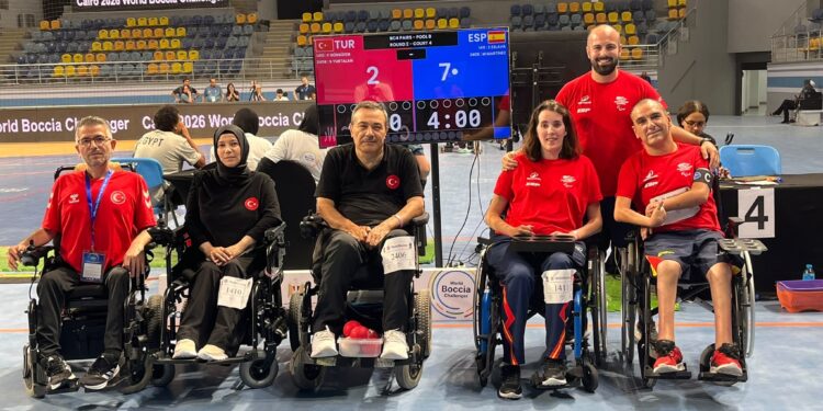 El equipo nacional brilla en El Cairo: Plata para el par BC4 en el World Boccia Challenger 1 El equipo nacional brilla en El Cairo: Plata para el par BC4 en el World Boccia Challenger