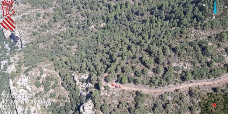 Un incendio forestal en el término municipal de Morella: la rapidez consigue controlar el incendio en pocos minutos 1 Un incendio forestal en el término municipal de Morella: la rapidez consigue controlar el incendio en pocos minutos