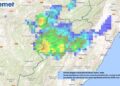 Una tormenta torrencial descarga casi 100 l/m² en Castellfort en tiempo récord y con fuertes rachas de viento 10 Una tormenta torrencial descarga casi 100 l/m² en Castellfort en tiempo récord y con fuertes rachas de viento