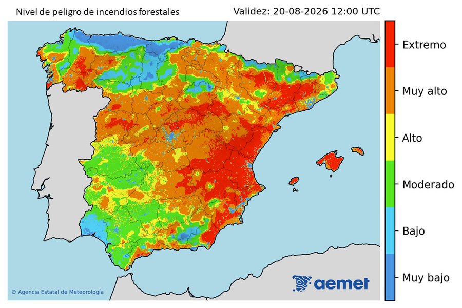Martes y miércoles: calor y poniente, máximo riesgo incendios forestales 2 HP6sPEPWsAAJcmZ