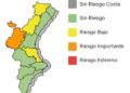 Emergencias eleva a naranja la alerta por tormentas en el interior norte de Valencia