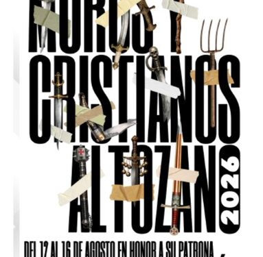 Altozano se engalana para celebrar sus Fiestas de Moros y Cristianos 2026