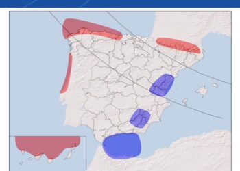 La AEMET alerta de las zonas donde las nubes de tarde podrían entorpecer la visión del eclipse solar