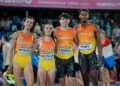 El relevo mixto 4x400 acaricia la gesta en Birmingham y se consolida entre la élite europea