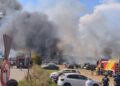 Un incendio en Peñíscola calcina varios vehículos y fuerza la intervención de medios aéreos y terrestres 10 Un incendio en Peñíscola calcina varios vehículos y fuerza la intervención de medios aéreos y terrestres