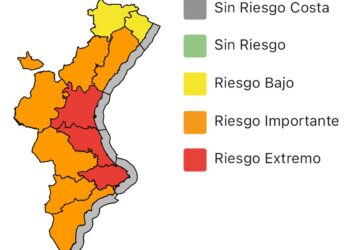 Emergencias eleva el nivel de alerta en la CV ante un episodio inminente de temperaturas extremas y viento de poniente 2 Emergencias eleva el nivel de alerta en la CV ante un episodio inminente de temperaturas extremas y viento de poniente