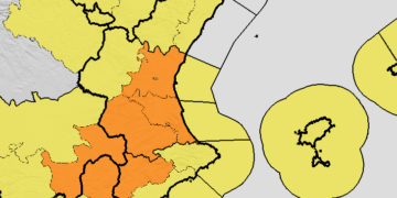 Giro radical este jueves: de las temperaturas asfixiantes a tormentas severas con granizo y vendavales